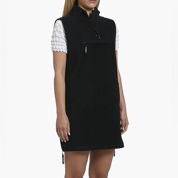NWT Stussy Polar Fleece Zip Vest Black - Picture 1 of 12